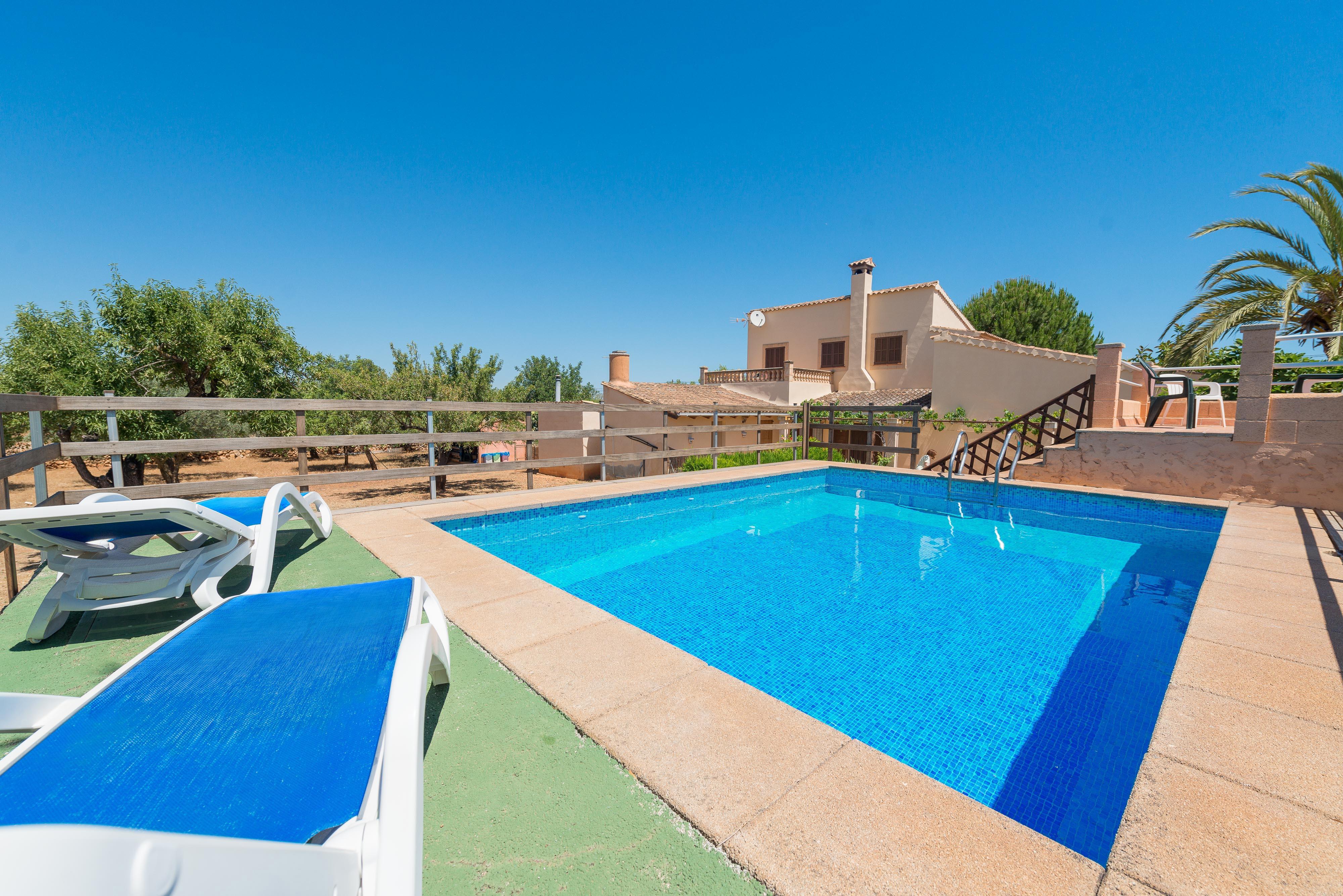 Property Image 1 - CLAU DE SOL - Great country house with private pool located 4 km from the beach. Free WiFi