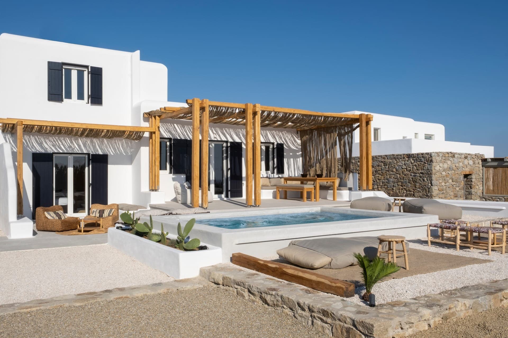 Property Image 1 - Saint L. Pool Sunset Villa M&M | Chora | Mykonos