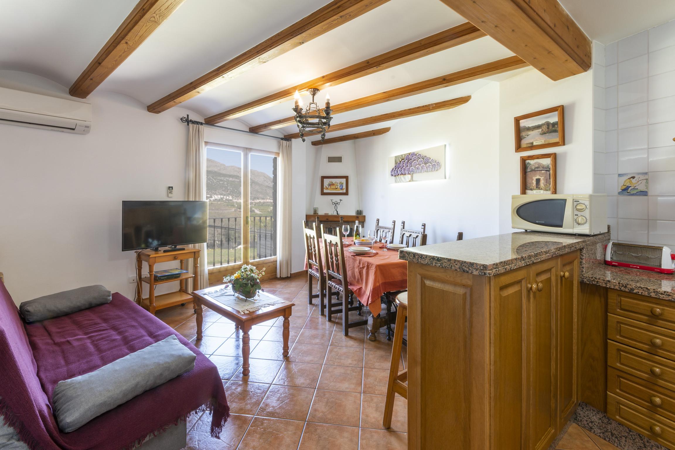 Property Image 2 - CARREBAIX IV - Rural apartment with beautiful views and free WiFi.