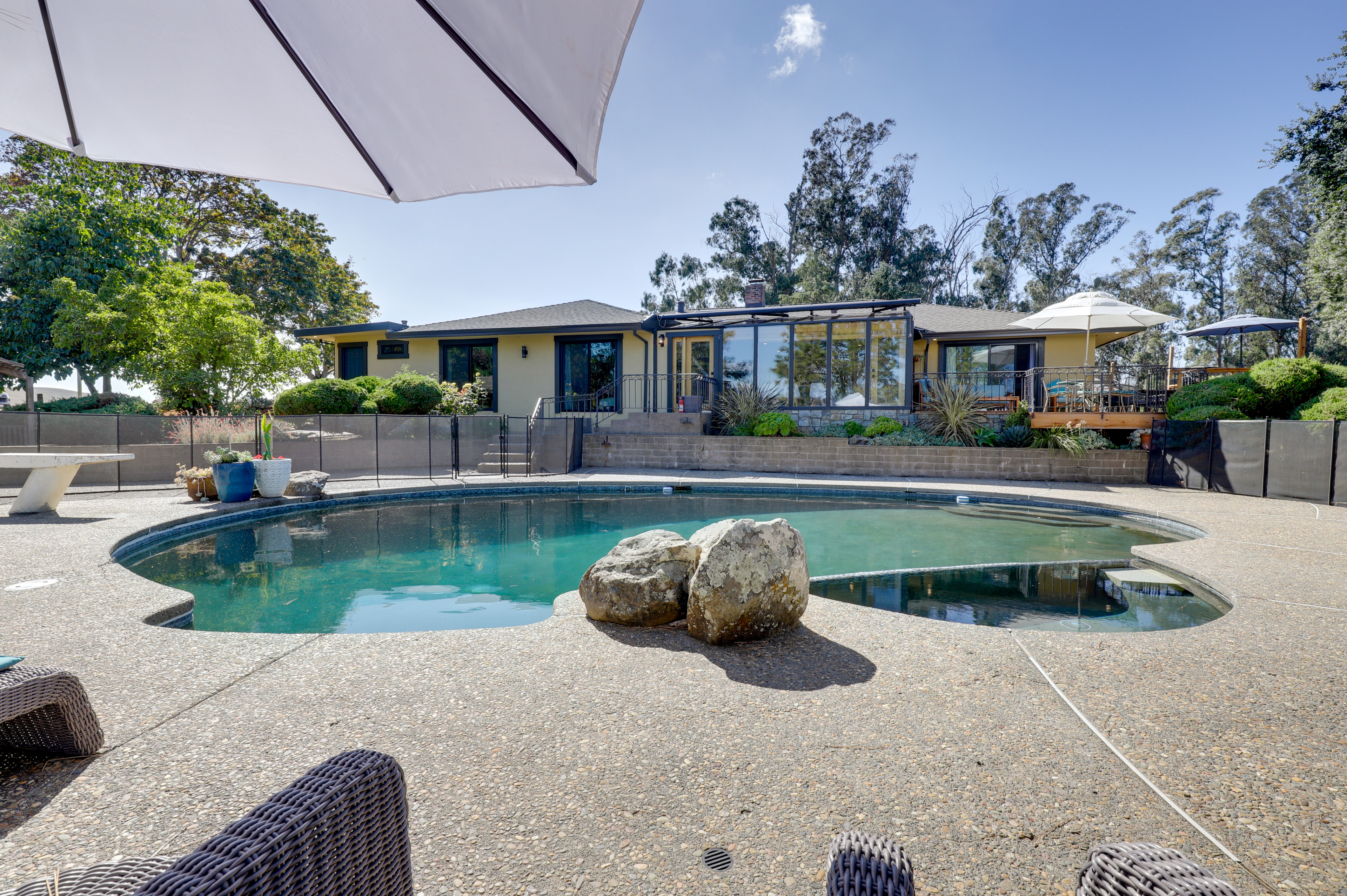 Property Image 1 - Modern Cotati Villa w/ Private Pool & Large Deck!