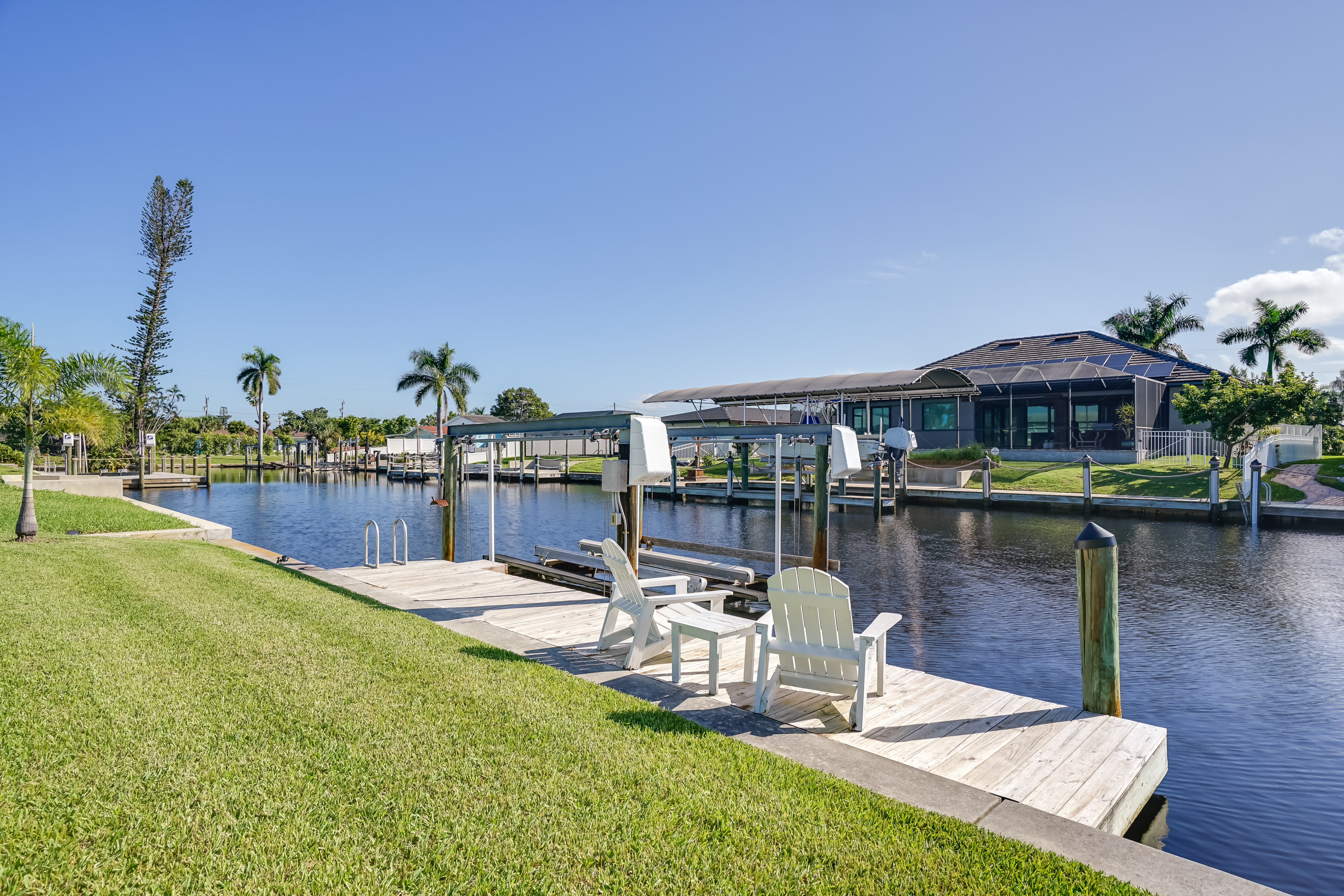 Property Image 2 - Waterfront Cape Coral Home w/ Pool, Dock & Grill!