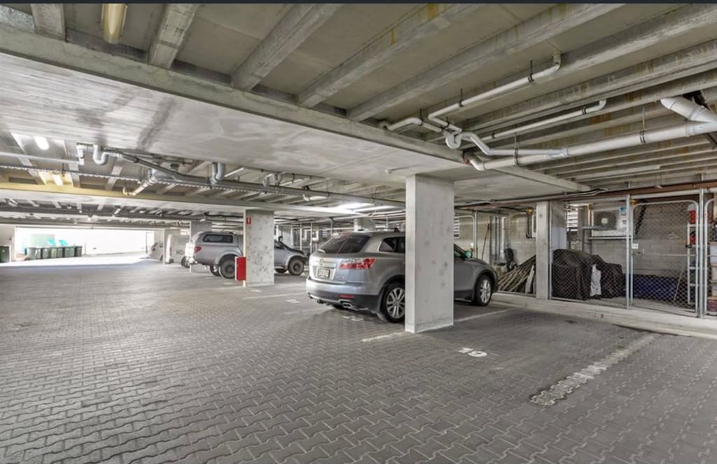 underground car park for one car