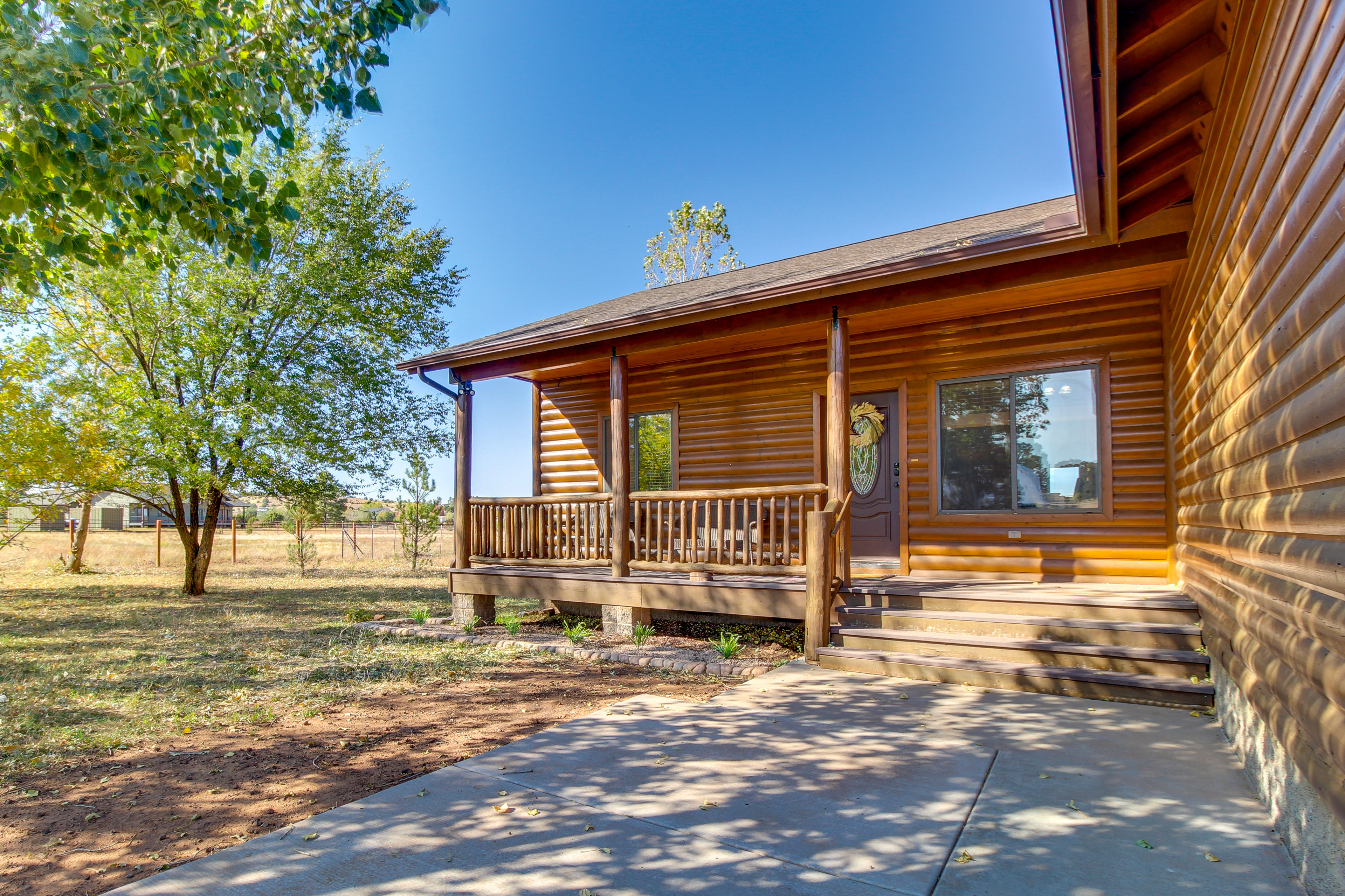 Property Image 2 - Pet-Friendly Show Low Cabin w/ 1-Acre Fenced Yard!