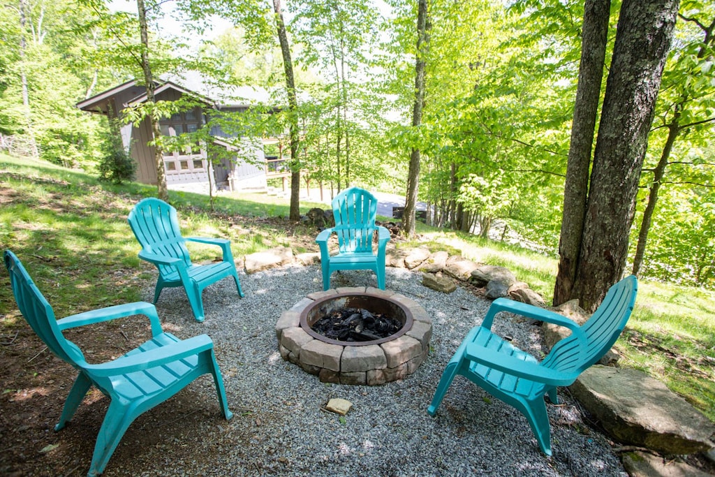 Fire Pit with Seating