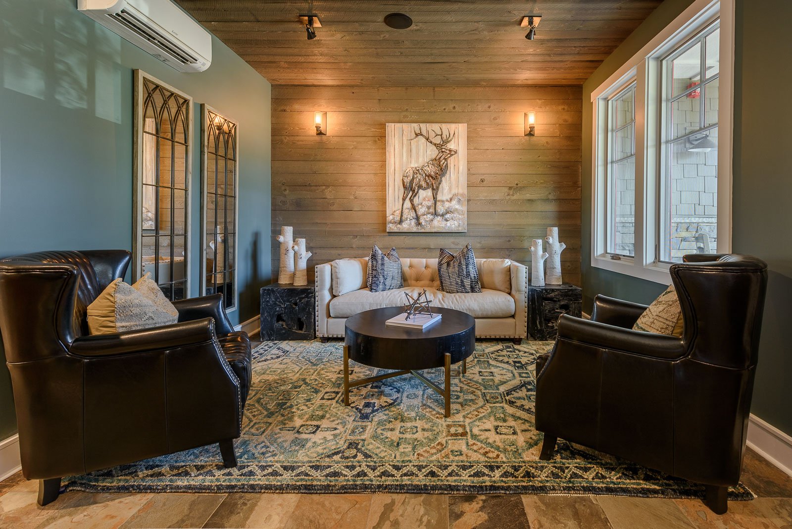 Main Level Parlor just inside Main Entrance to Craig Building Main Level Parlor just inside Main Entrance to Craig Building