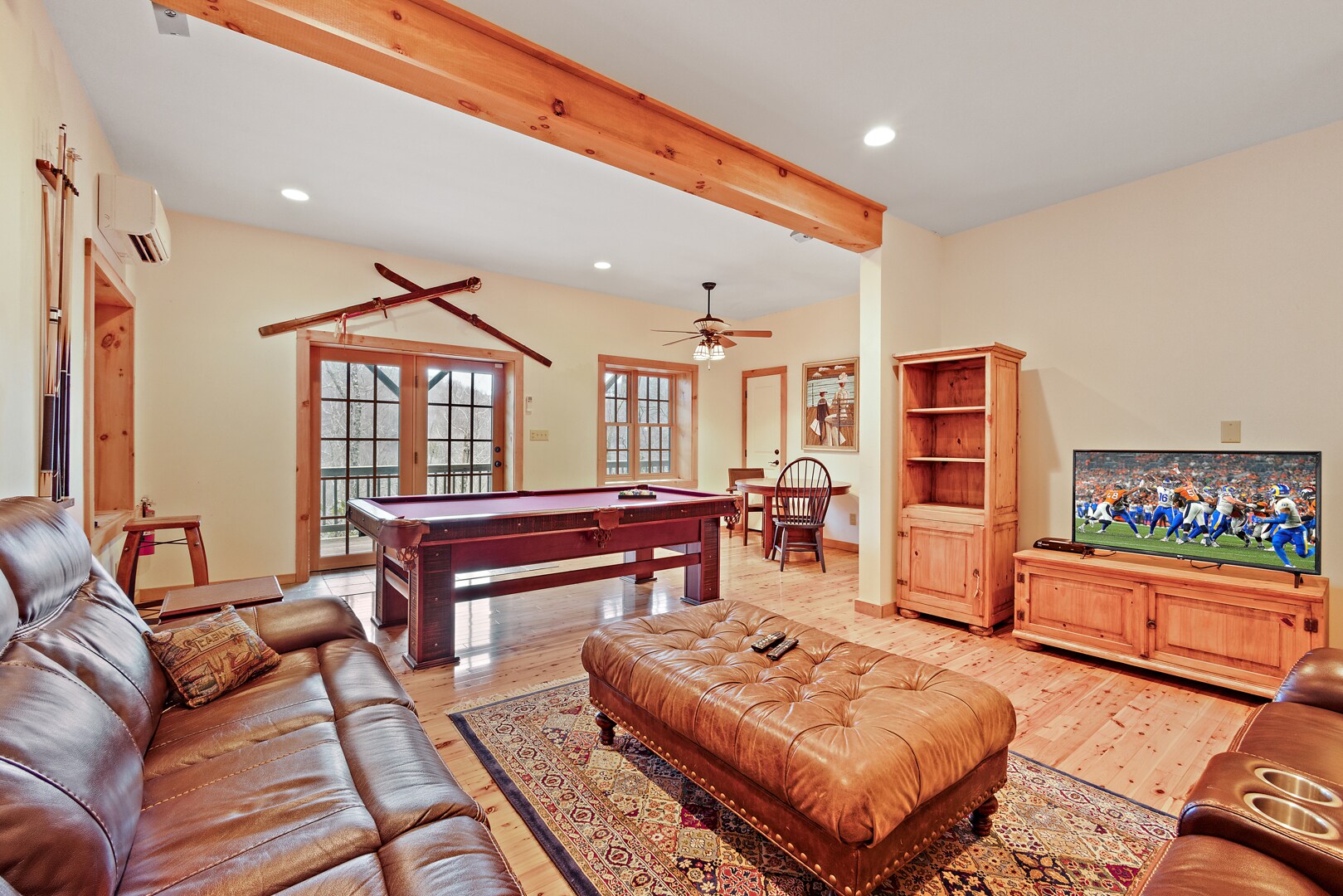 Lower Level Family Room with Pool Table