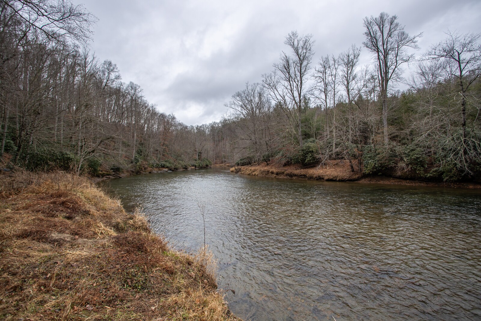 New River Directly Outside