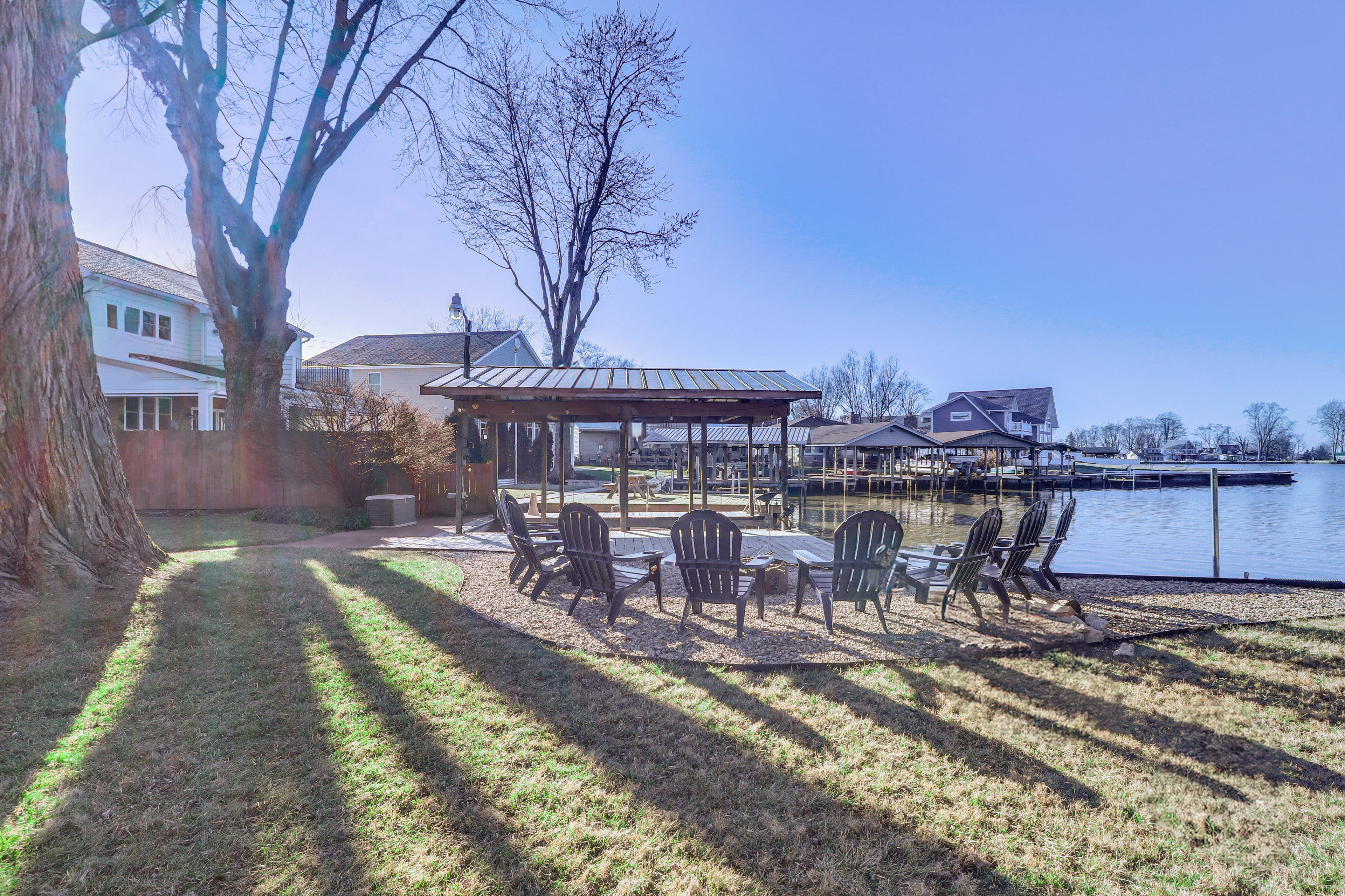 Property Image 1 - Modern Buckeye Lake Retreat: Game Room & Fire Pit!