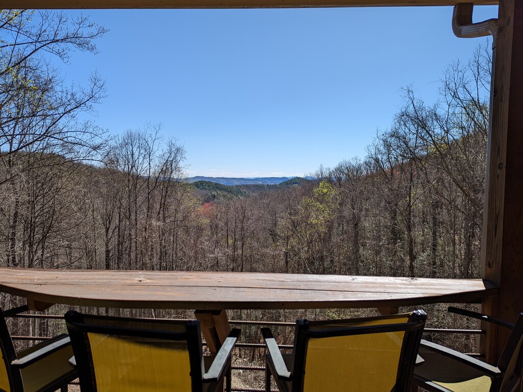 Winter View from the Deck