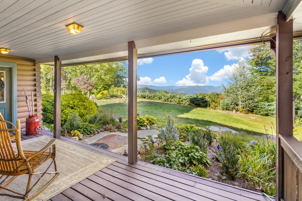 Mountain View with Watauga Lake in the Distance