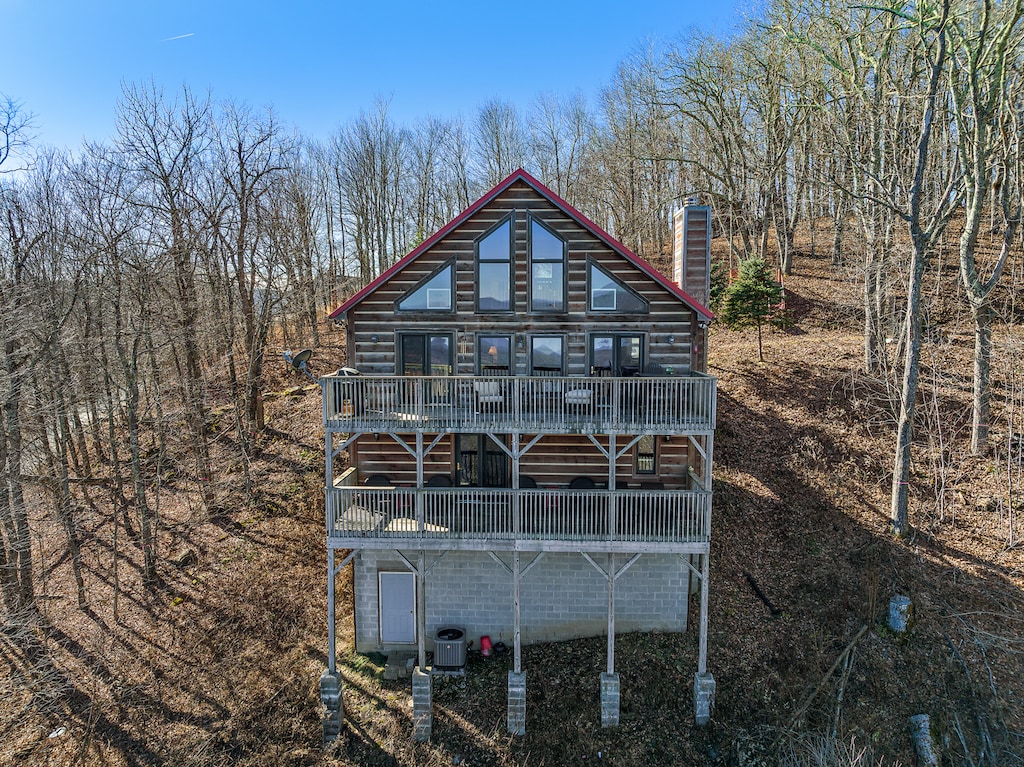 Arial Drone Shot of Cupids Retreat