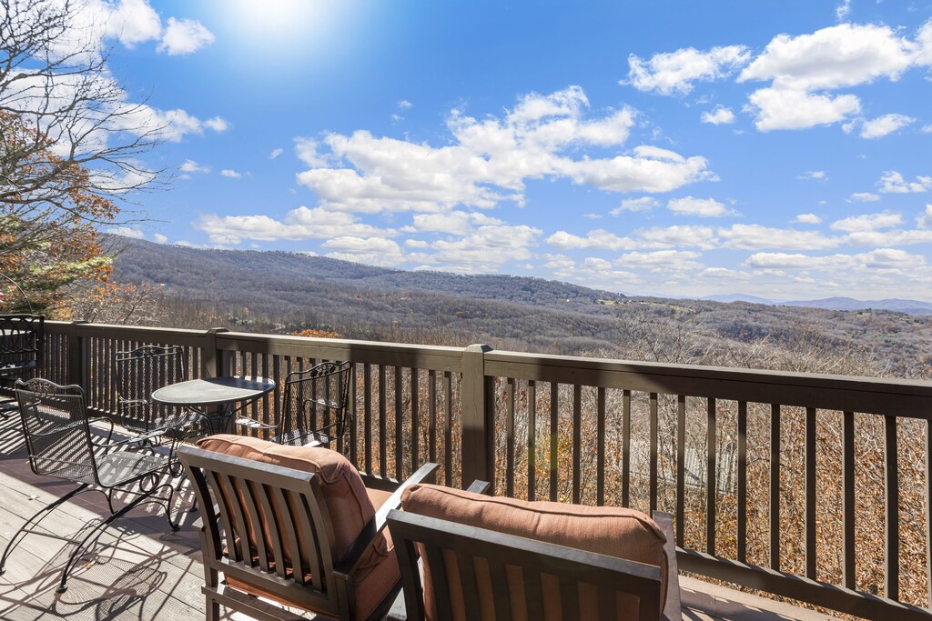Long Range View From the Main Level Deck