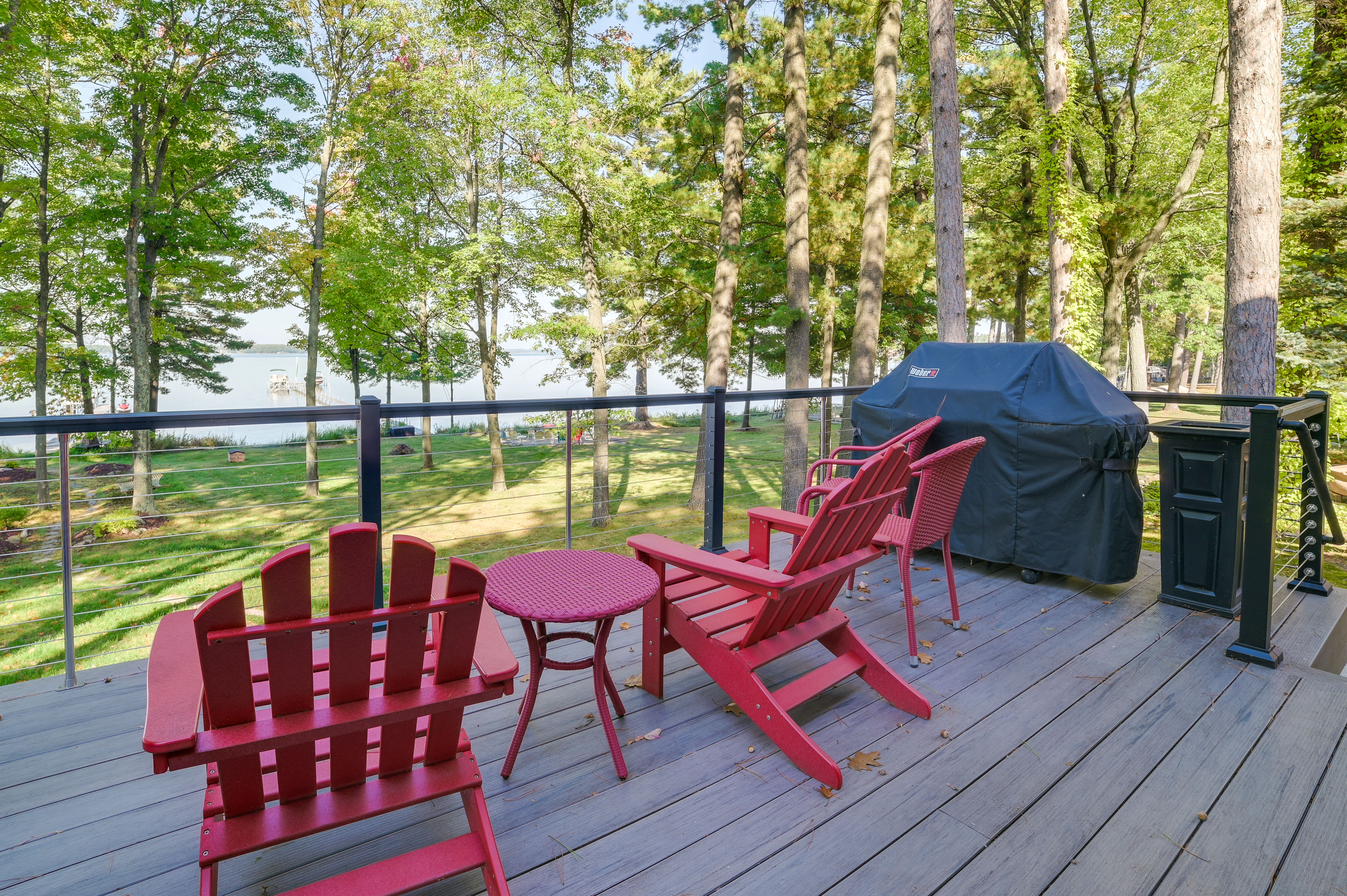 Higgins Lake Vacation Rental w/ Lake Views & Deck!