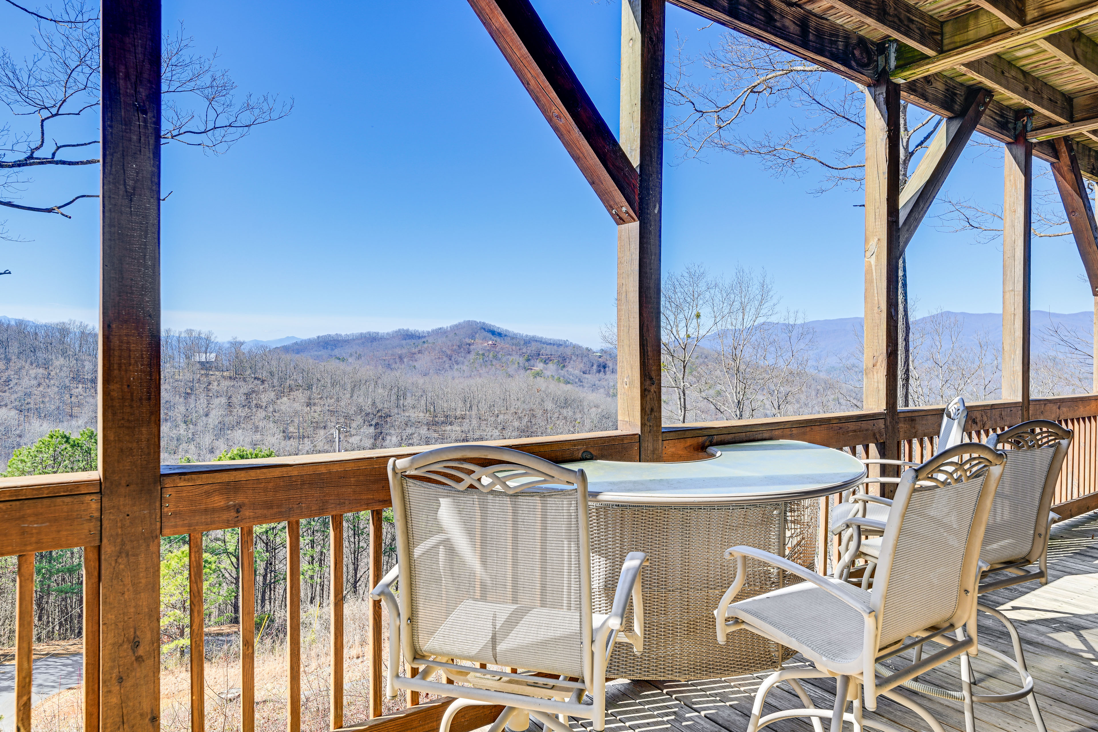 Property Image 2 - Bryson City Cabin w/ Private Hot Tub & Game Room