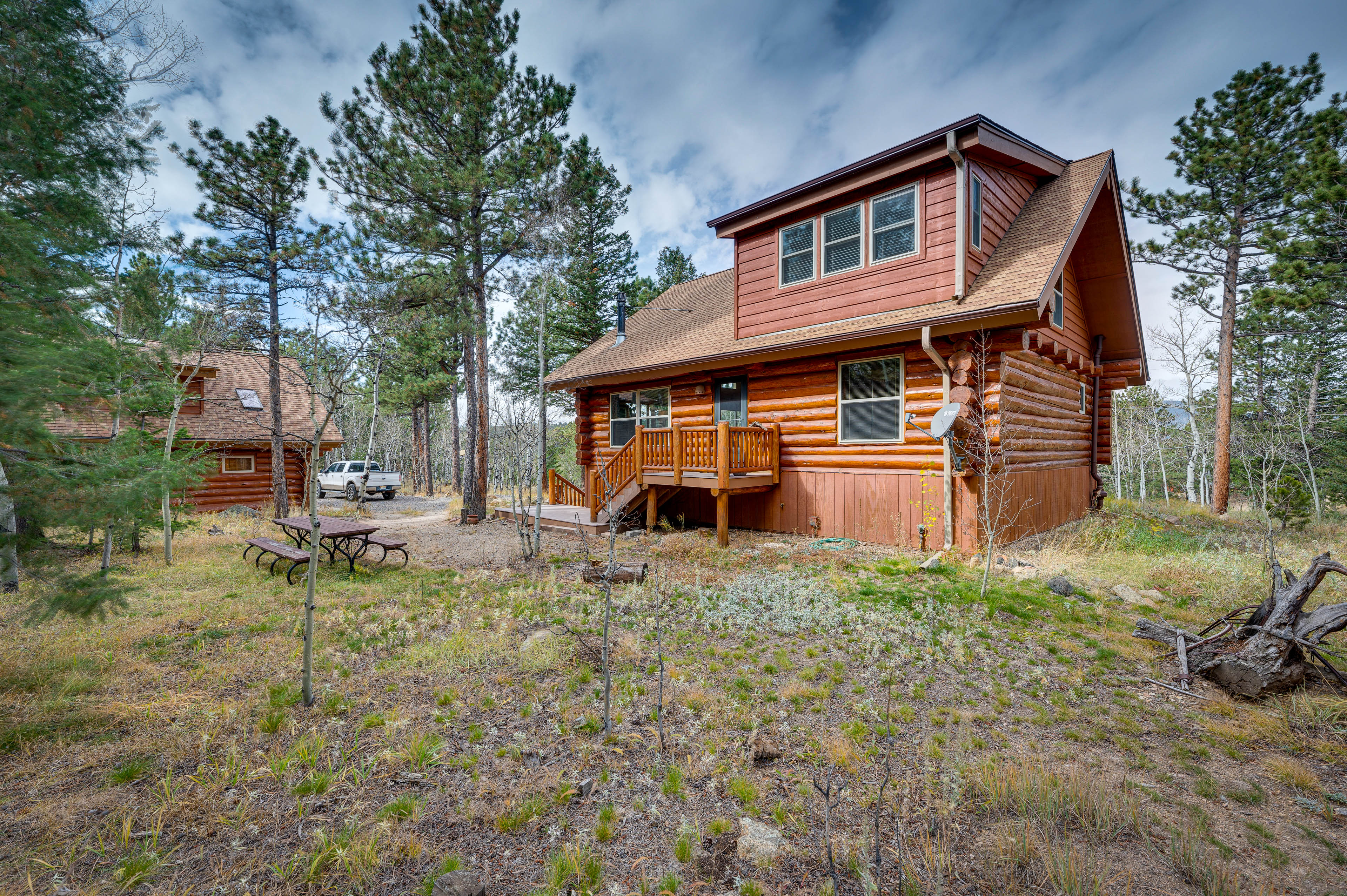 Rustic Ward Retreat w/ Deck + Mountain Views!