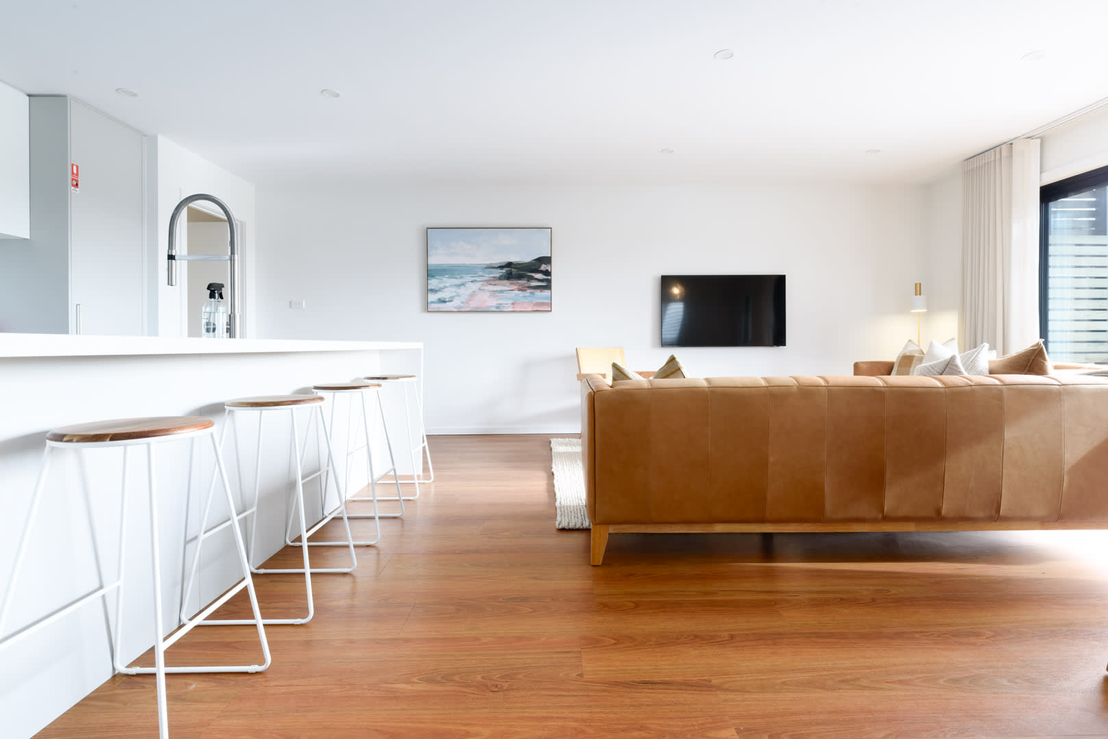 Stunning living-kitchen space