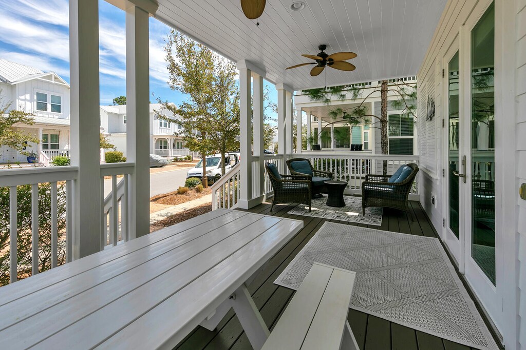 Relax on the front porch