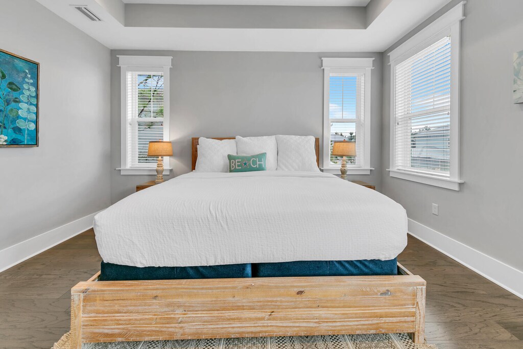 Master bedroom suite