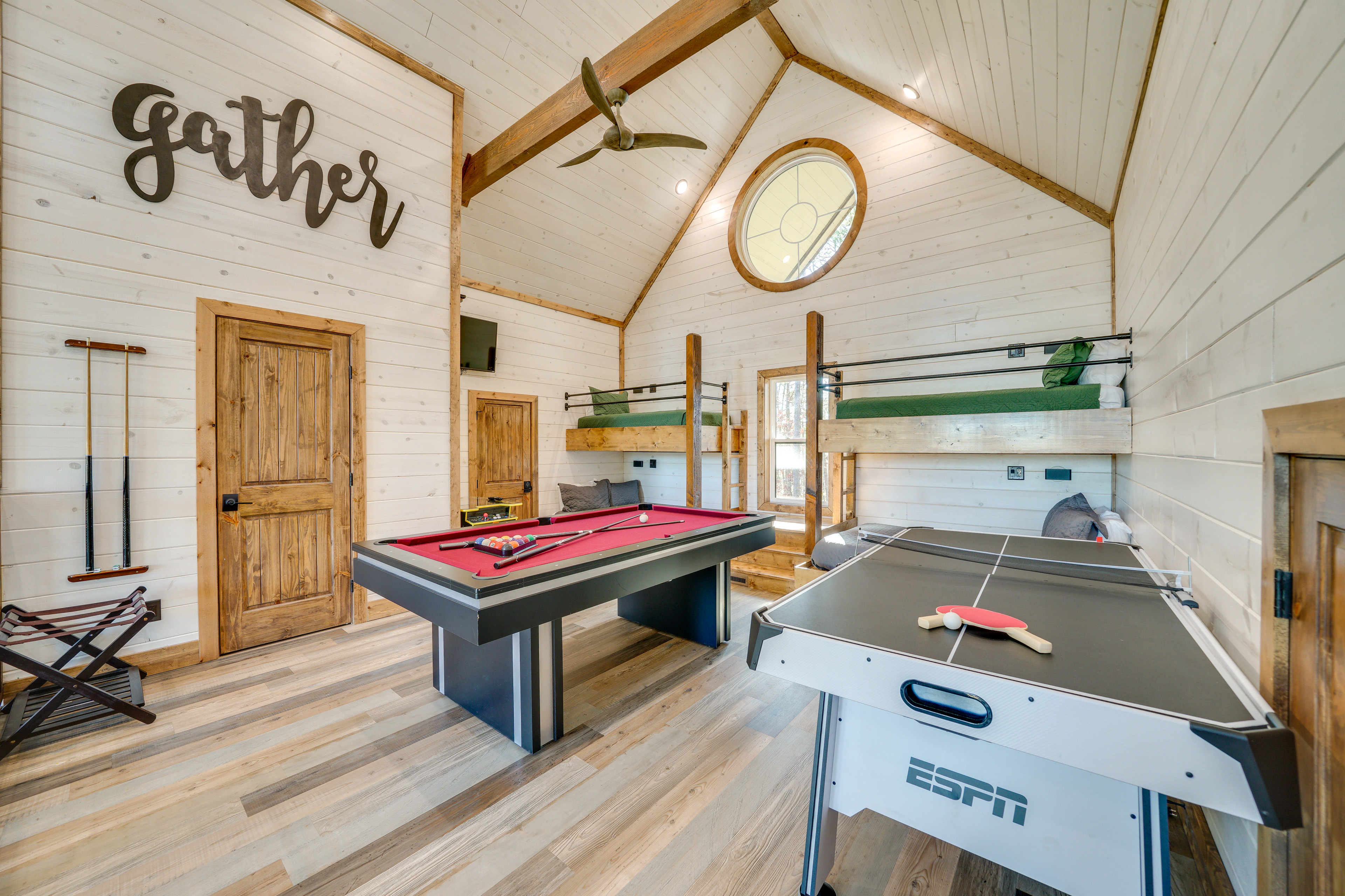 Property Image 2 - Broken Bow Cabin w/ Hot Tub, Pool Table & Fire Pit