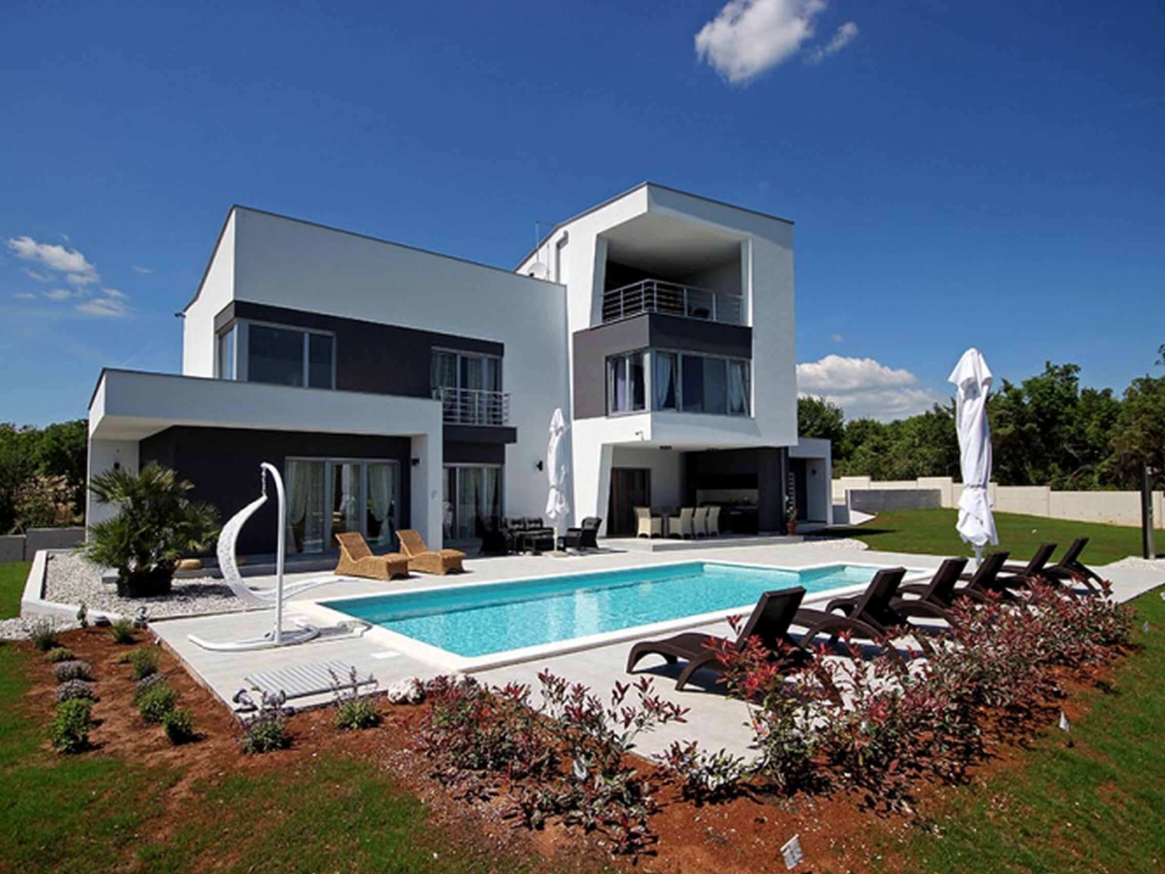 Luxury villa Windrose with pool  in Krnica, Istria, Croatia