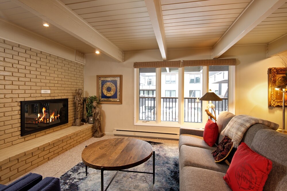 Property Image 2 - Chateau Dumont 11, Centrally Located Condo in Downtown Aspen with Fireplace, Only 1 Block to Aspen Mountai