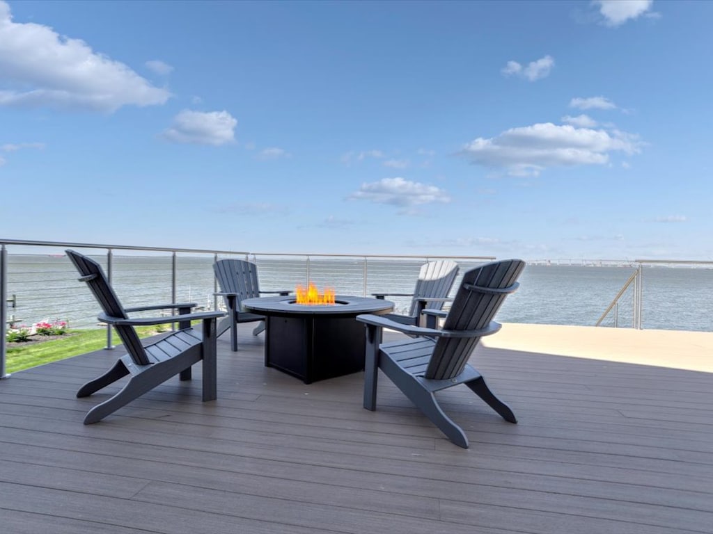 Outdoor Deck and View
