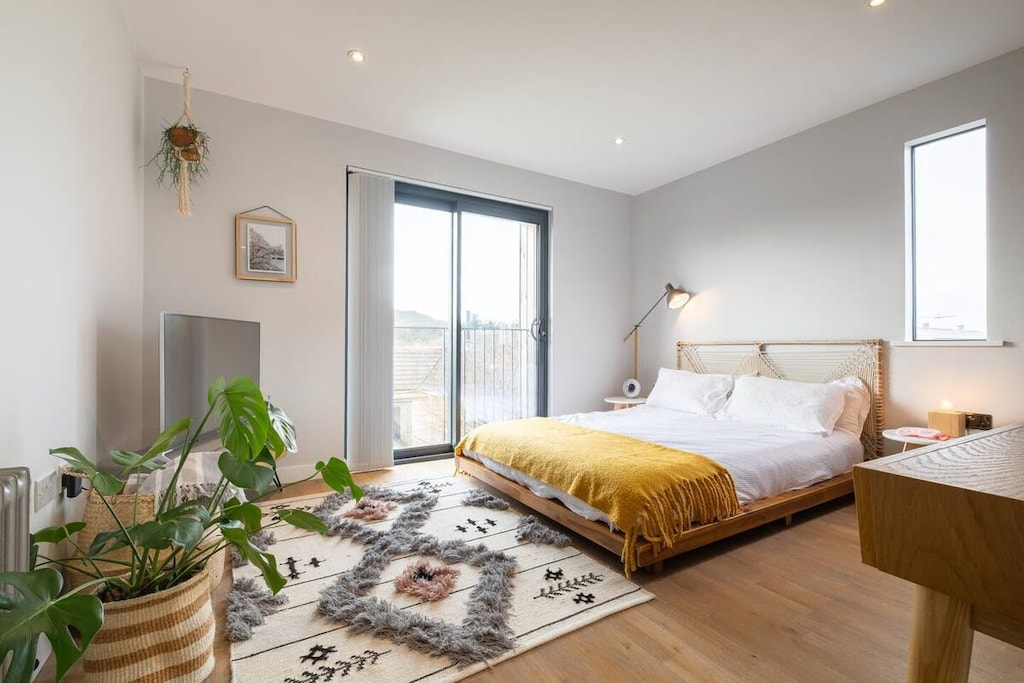 Master bedroom on first floor