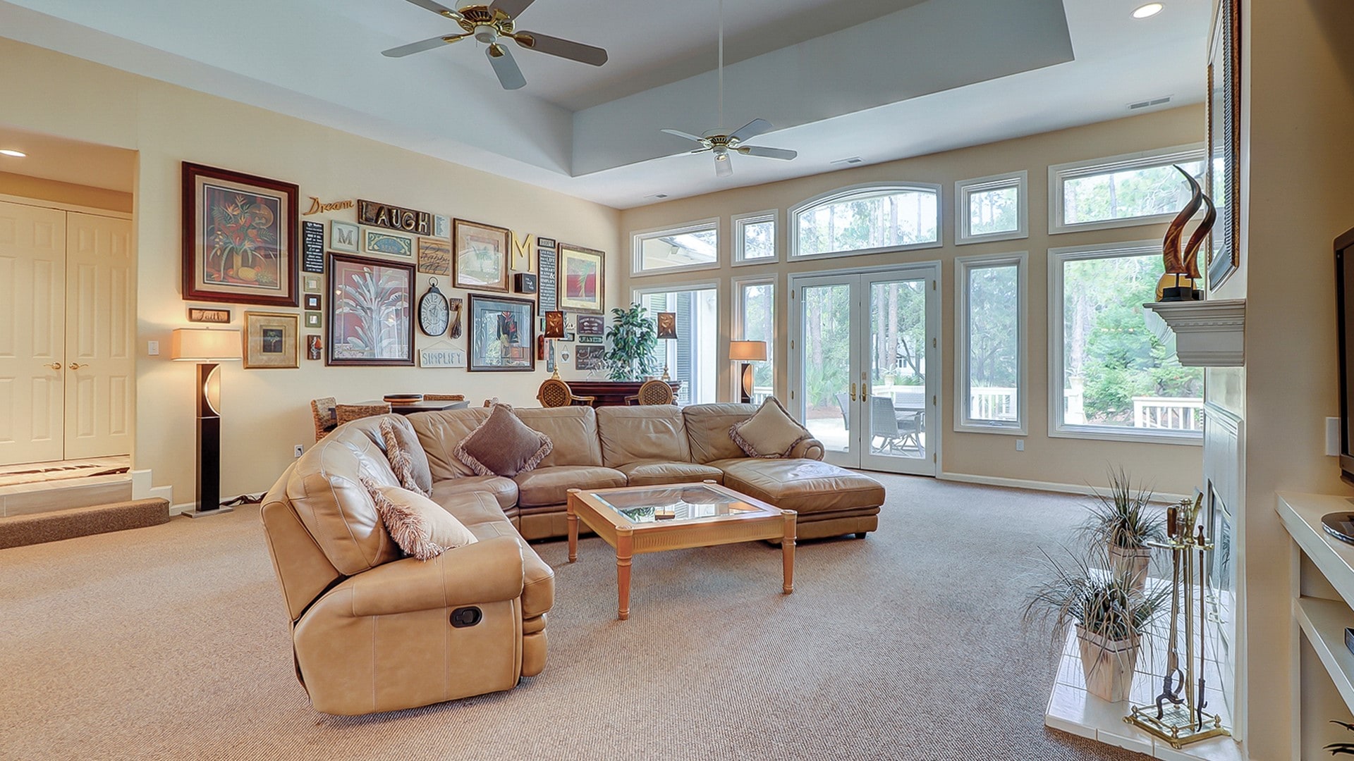 Spacious Living Room