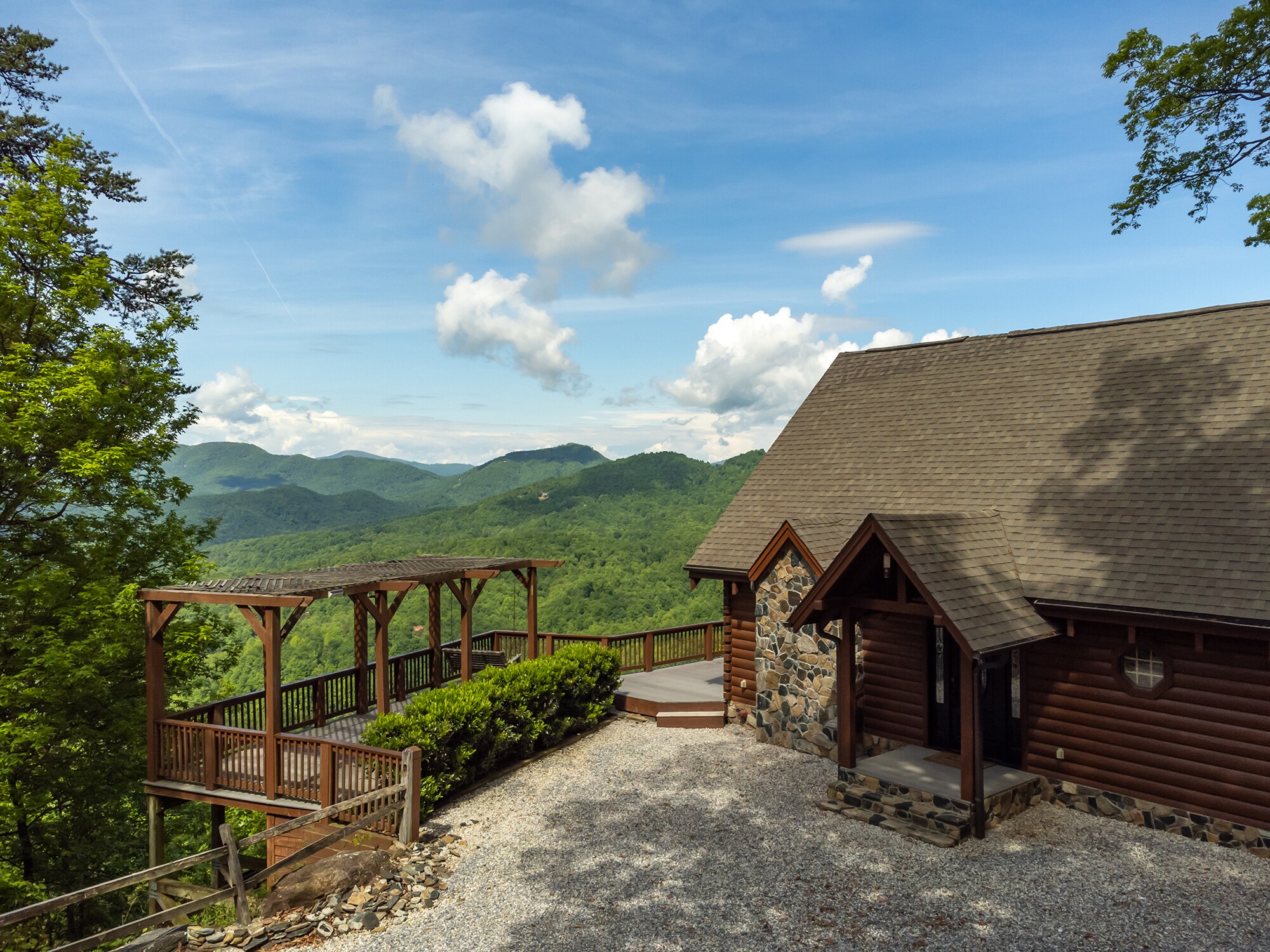 Gorgeous scenery and unparalleled privacy are yours at A Celestial Chalet!