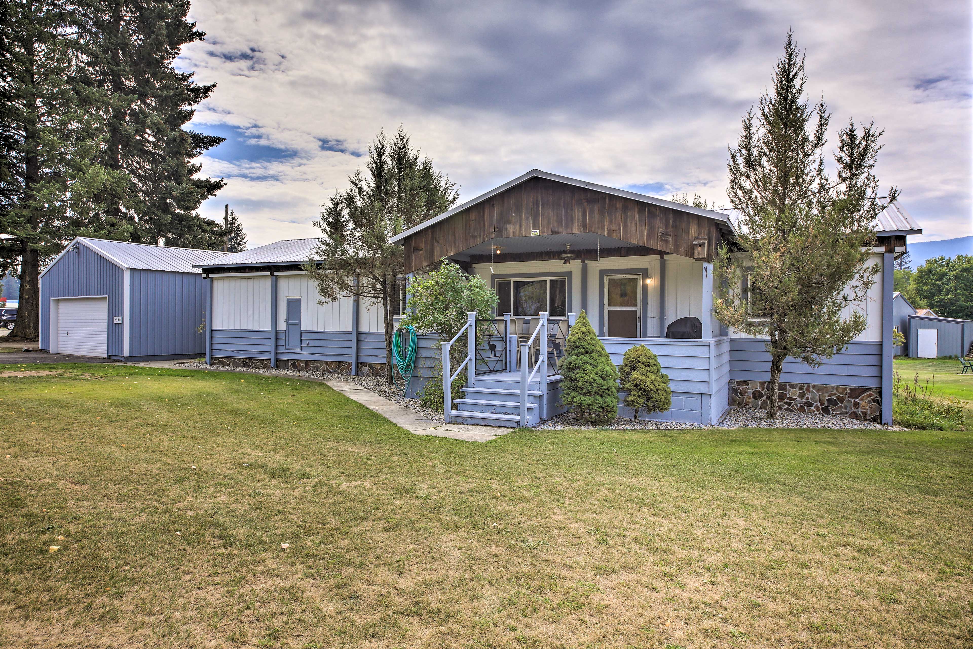 Property Image 1 - Woodsy Riverfront Retreat in Trout Creek Montana!