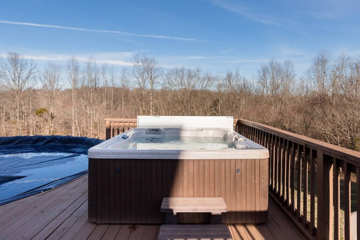 Hot Tub Open All Year Round