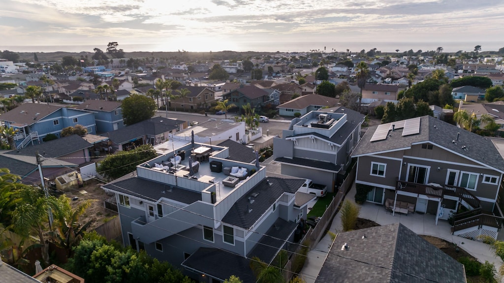 Sky view of The Papillon House.