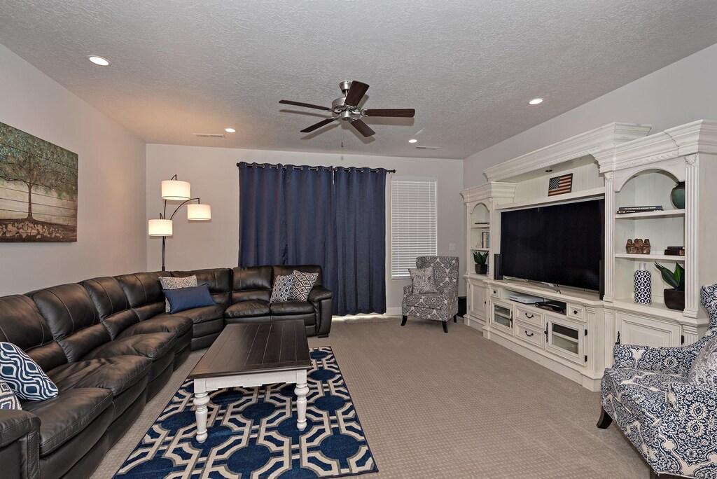 Watch your favorite show and relax in the Living Room after a long day of adventures