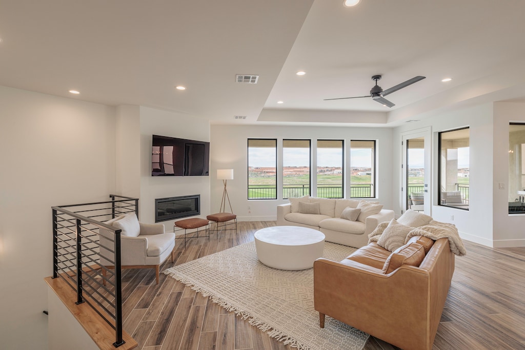 Watch your favorite show and relax in the Living Room after a long day of adventures.