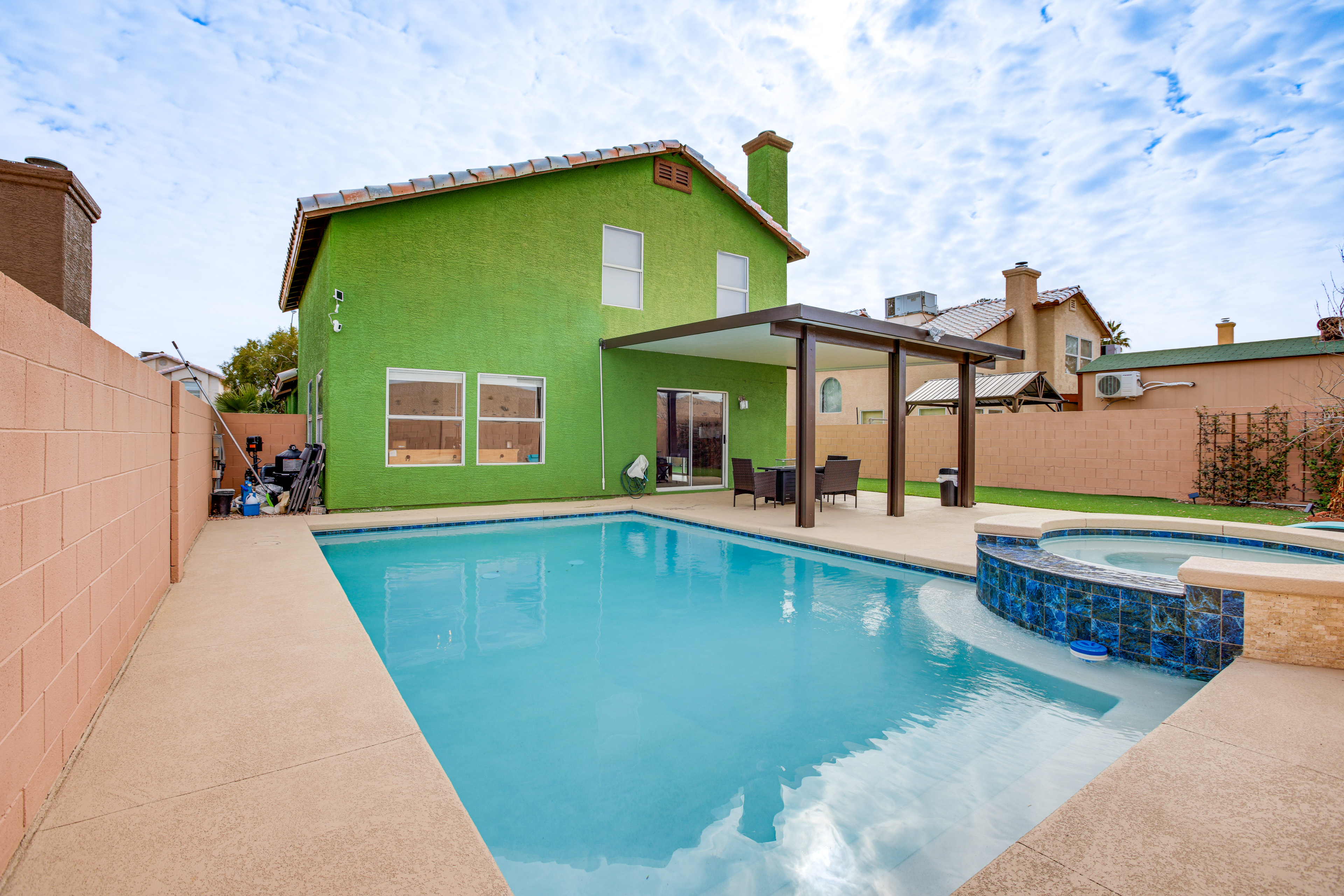 Property Image 1 - Las Vegas Home w/ Pool + Hot Tub Near Strip!