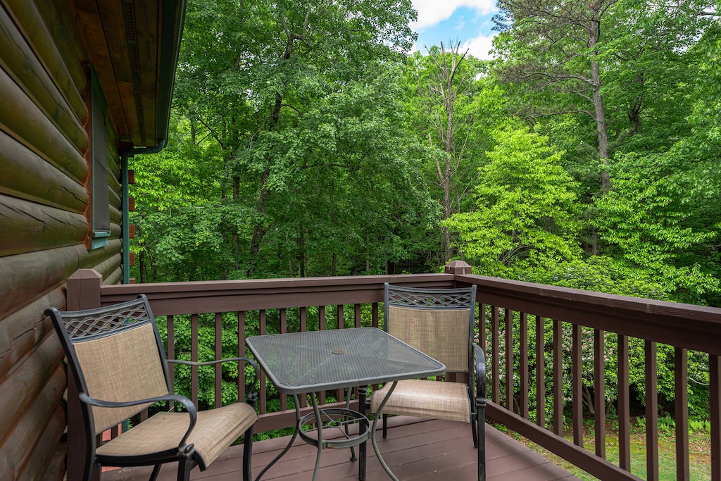 Bistro seating for 2 by the main entrance