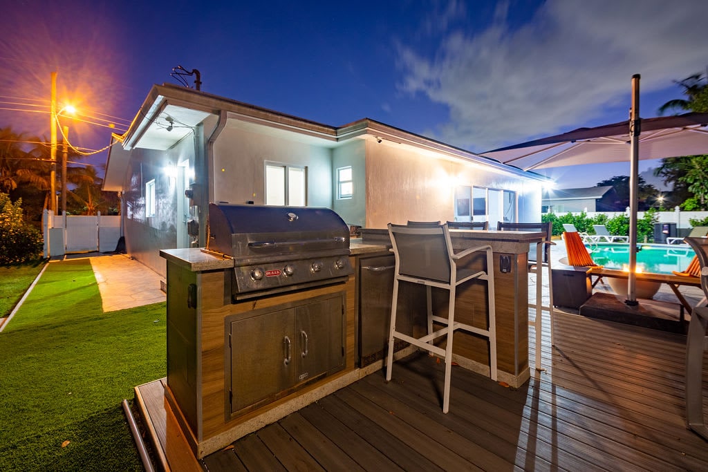 Enjoy a BBQ any time you want...