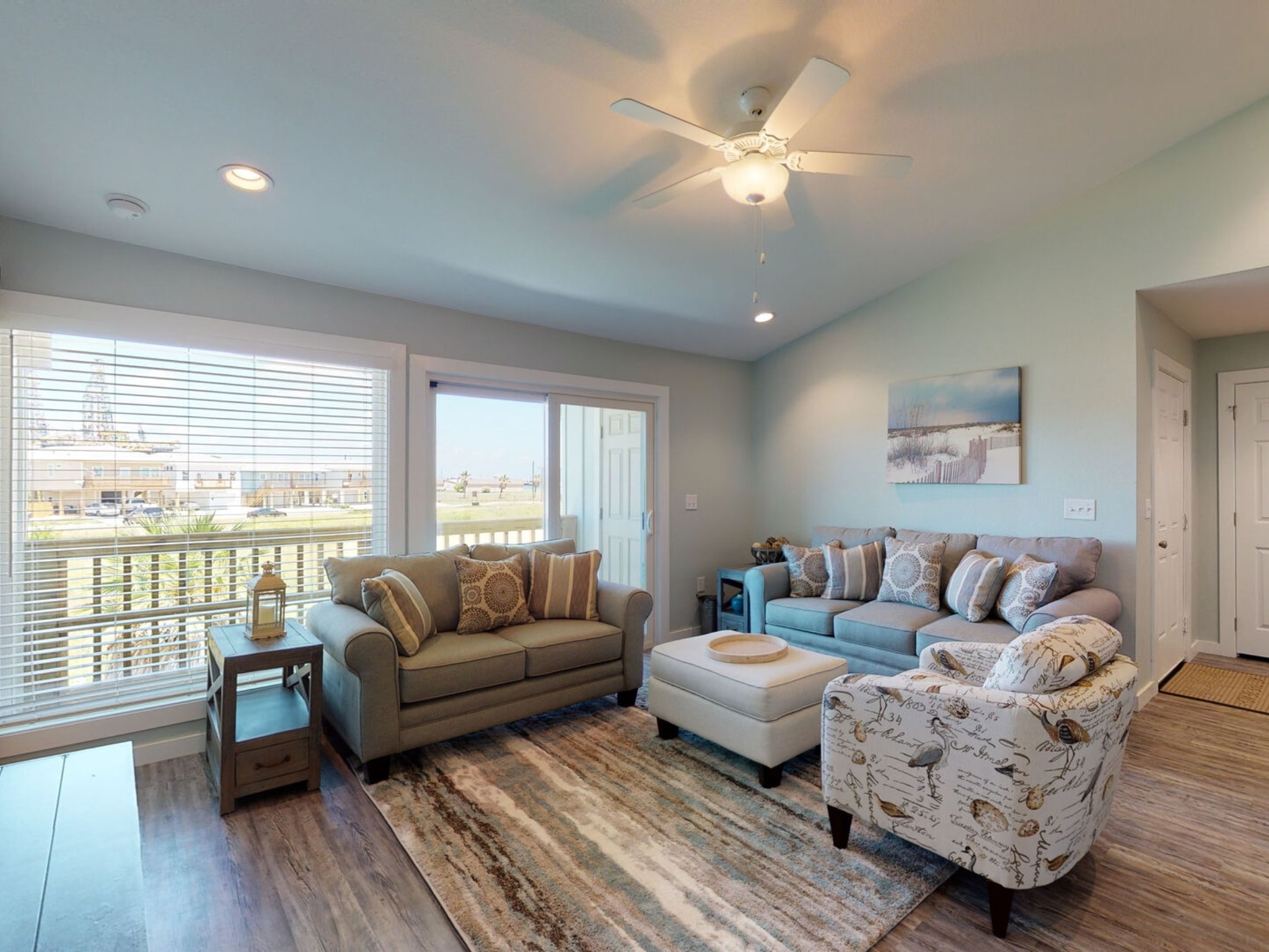 Living Area with Sleeper Sofa