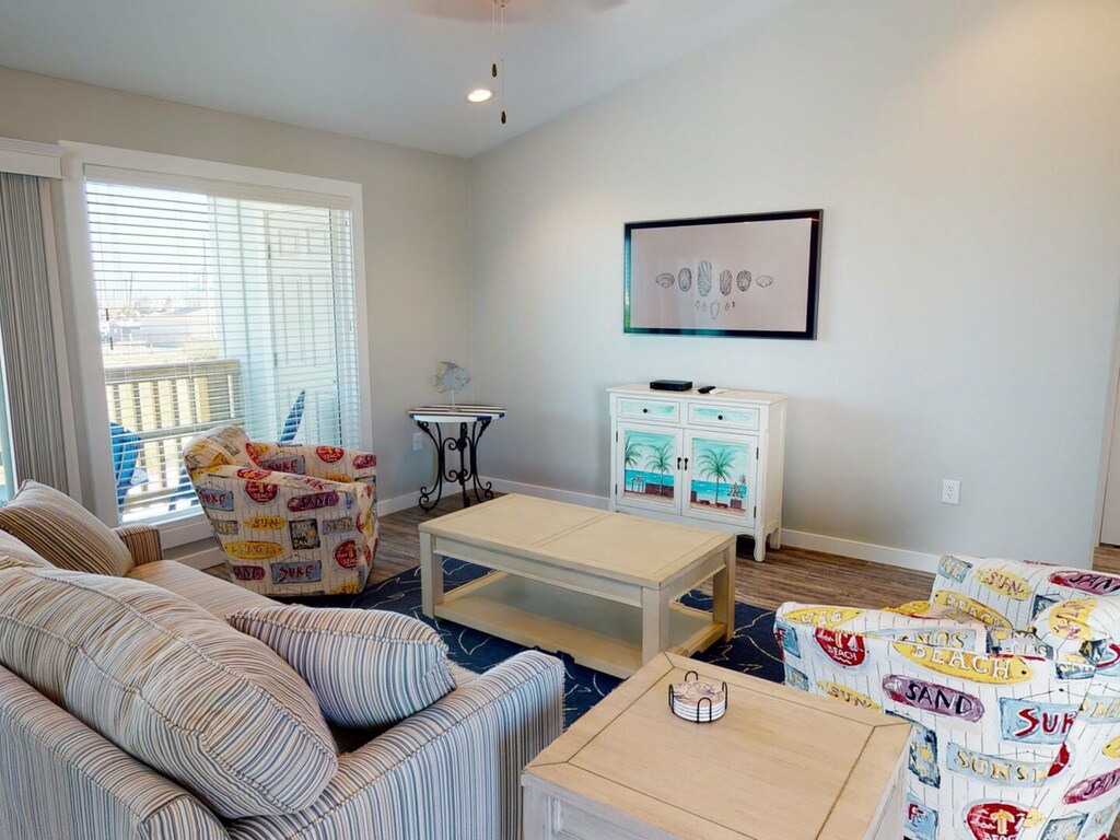 Living Area with Sofa Sleeper