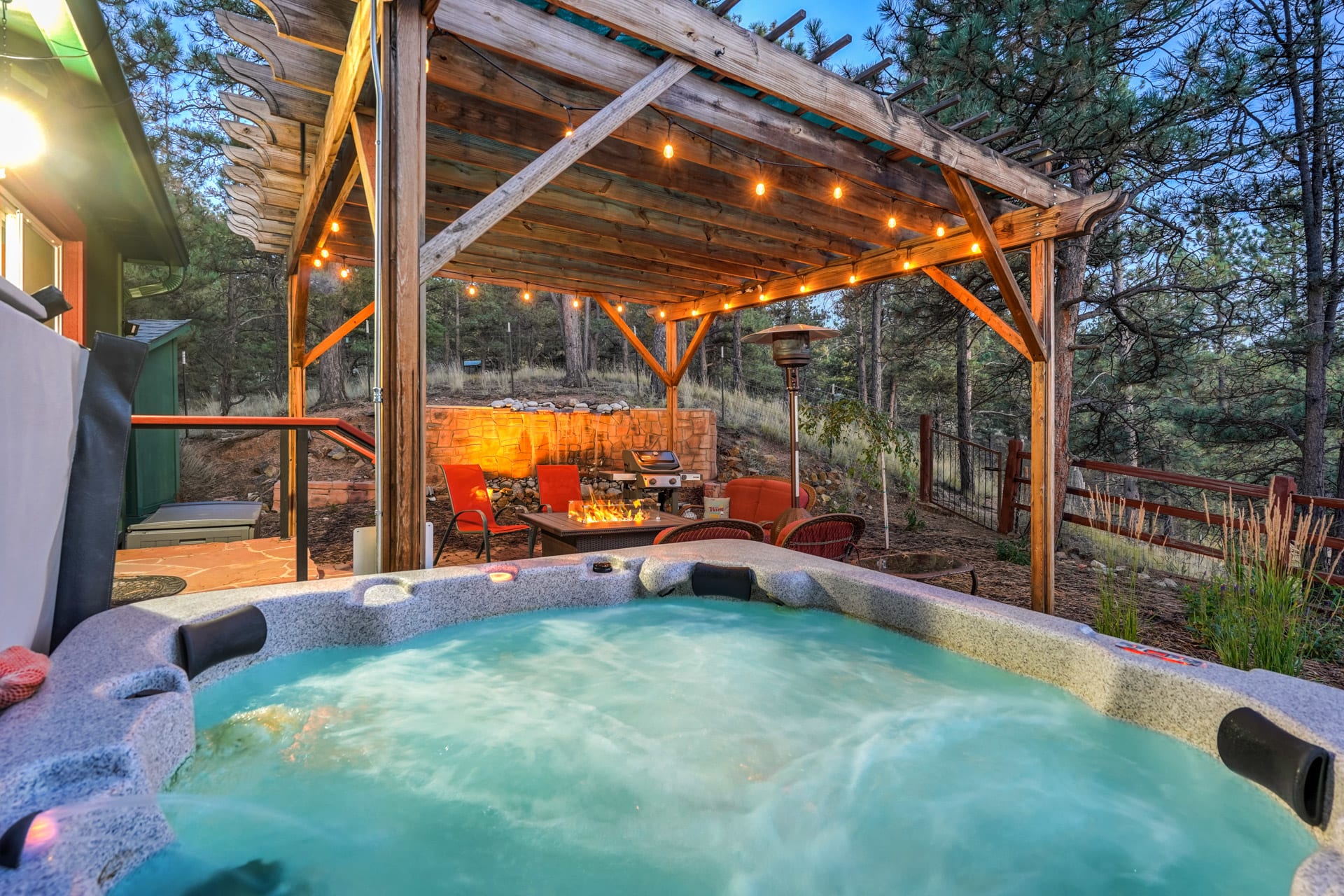 Property Image 2 - Hot Tub, Fire Pit, Peaceful Mountain Getaway!