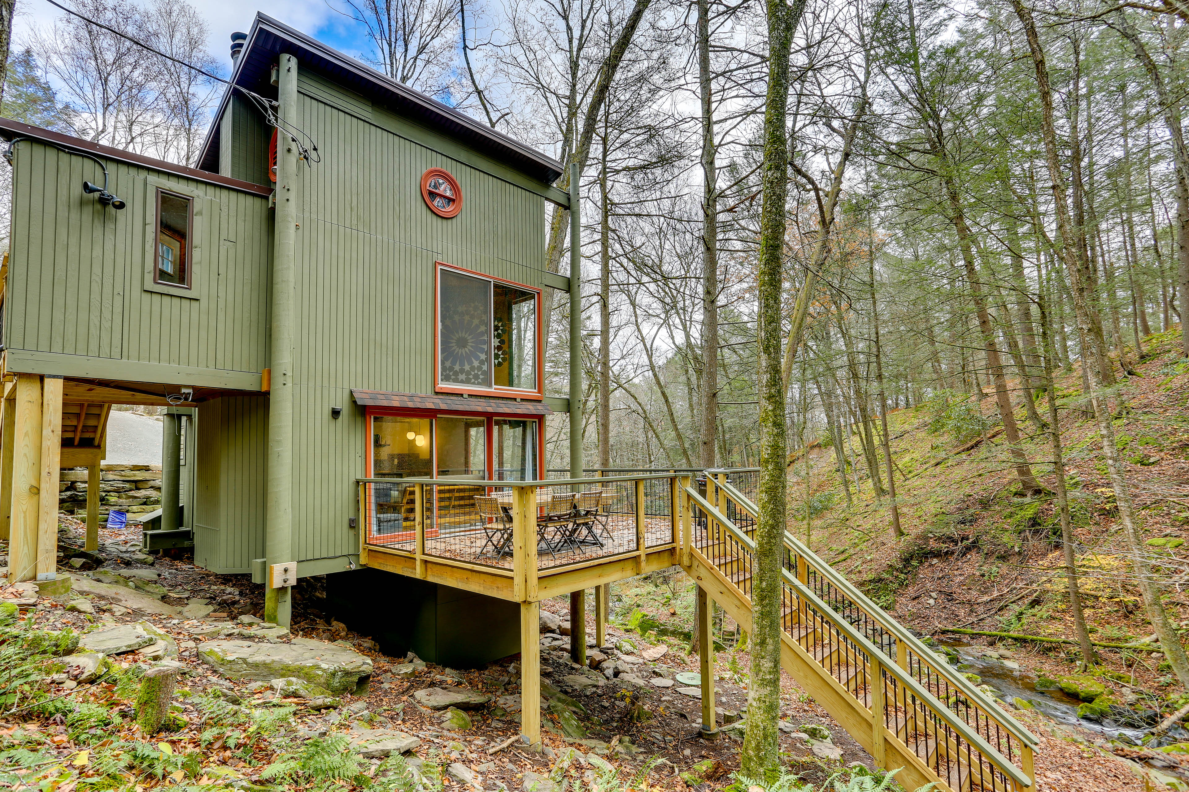 Property Image 1 - Creekside Treehouse By Delaware River