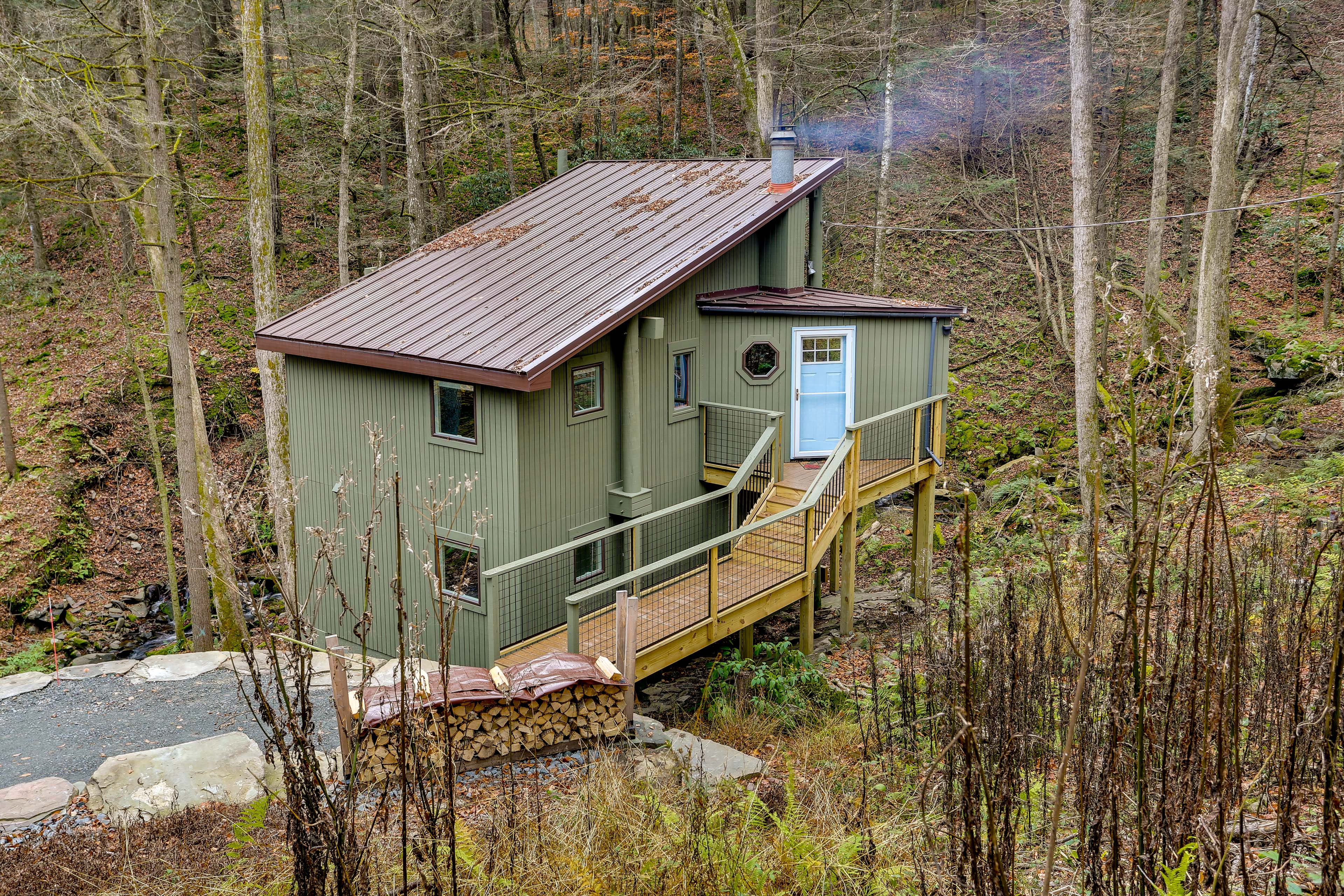 Property Image 1 - Creekside Treehouse By Delaware River