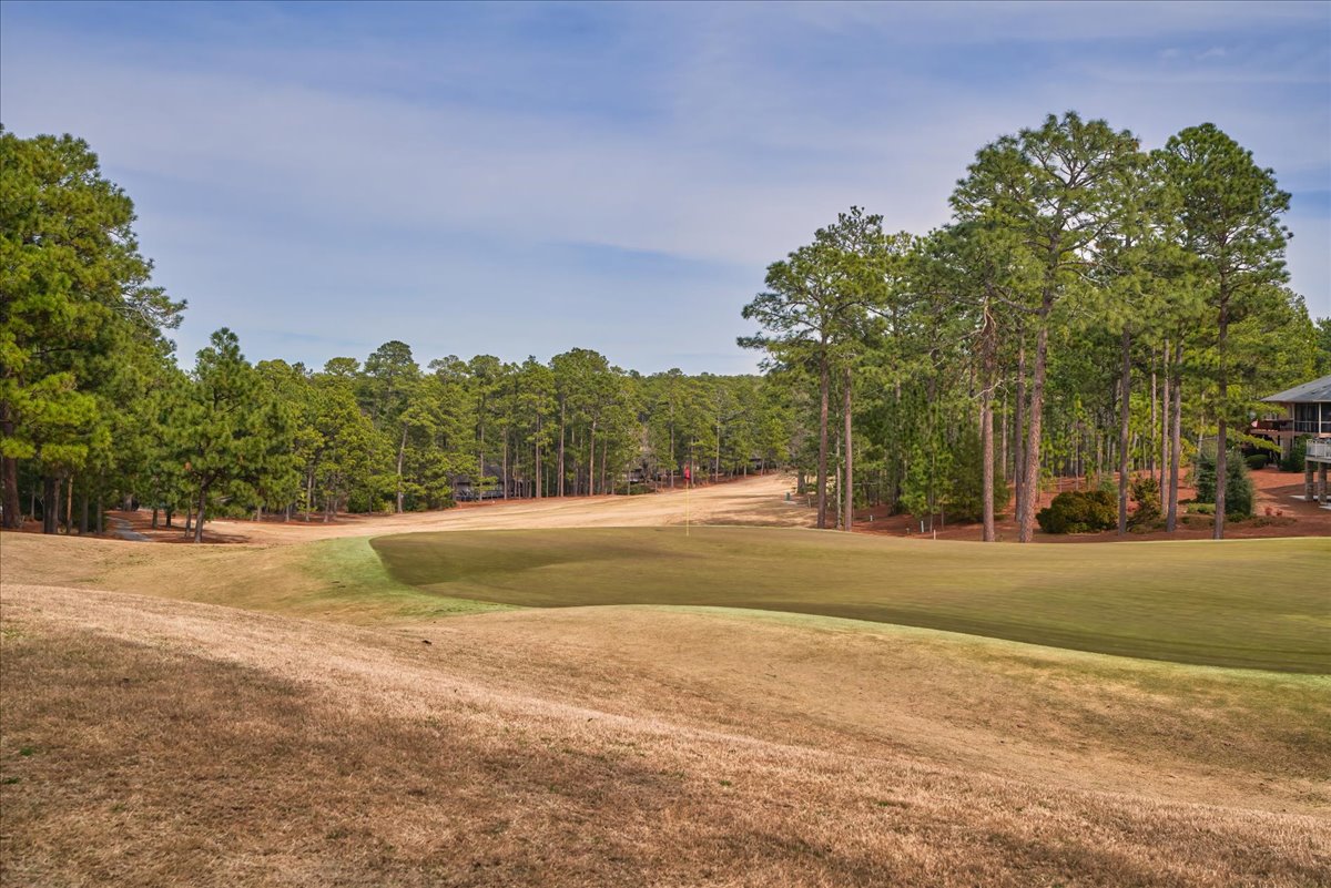 Great views from back yard of Pinehurst Course #6 Hole 12