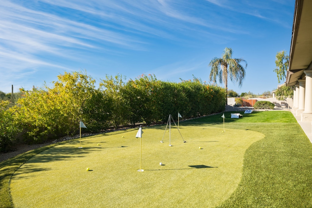 Putt your way to fun at our on-site mini golf course!