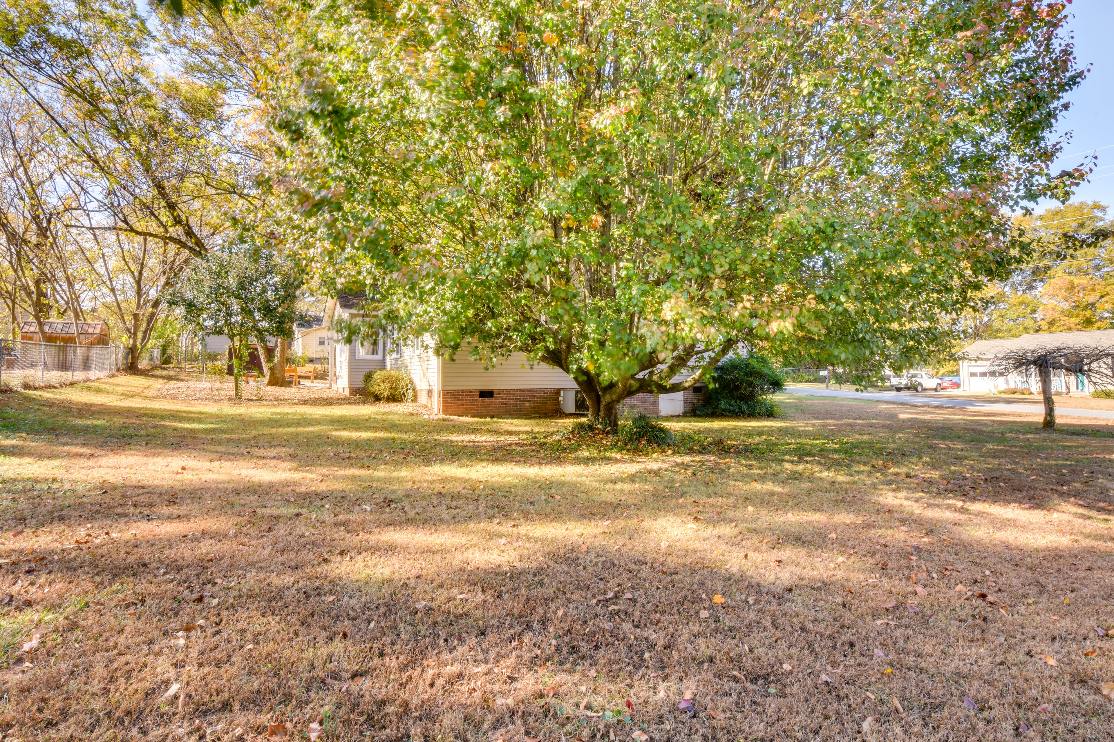 Property Image 1 - Tranquil Travelers Rest Home w/ Fire Pit!