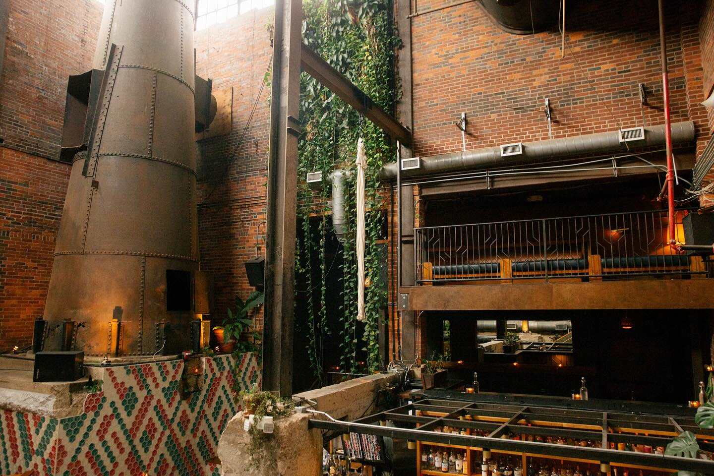 Get ready to be amazed at Old Glory. Housed in a historic boiler room, this bar offers a captivating atmosphere and a fantastic selection of drinks. Get ready to be amazed at Old Glory. Housed in a historic boiler room, this bar offers a captivating atmosphere and a fantastic selection of drinks.