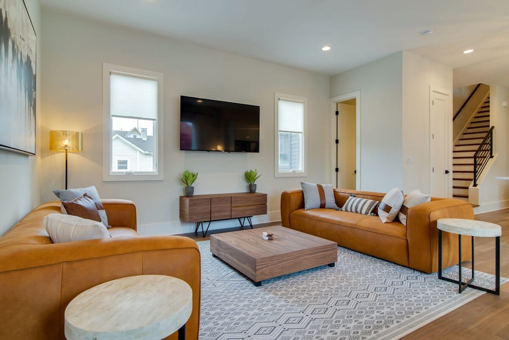 Welcome to The Taylor Compound, two stylish homes, 7+ bedrooms, 20+ beds, and 6 baths, all in walkable Germantown just 1.5 miles from downtown’s Honky Tonks!