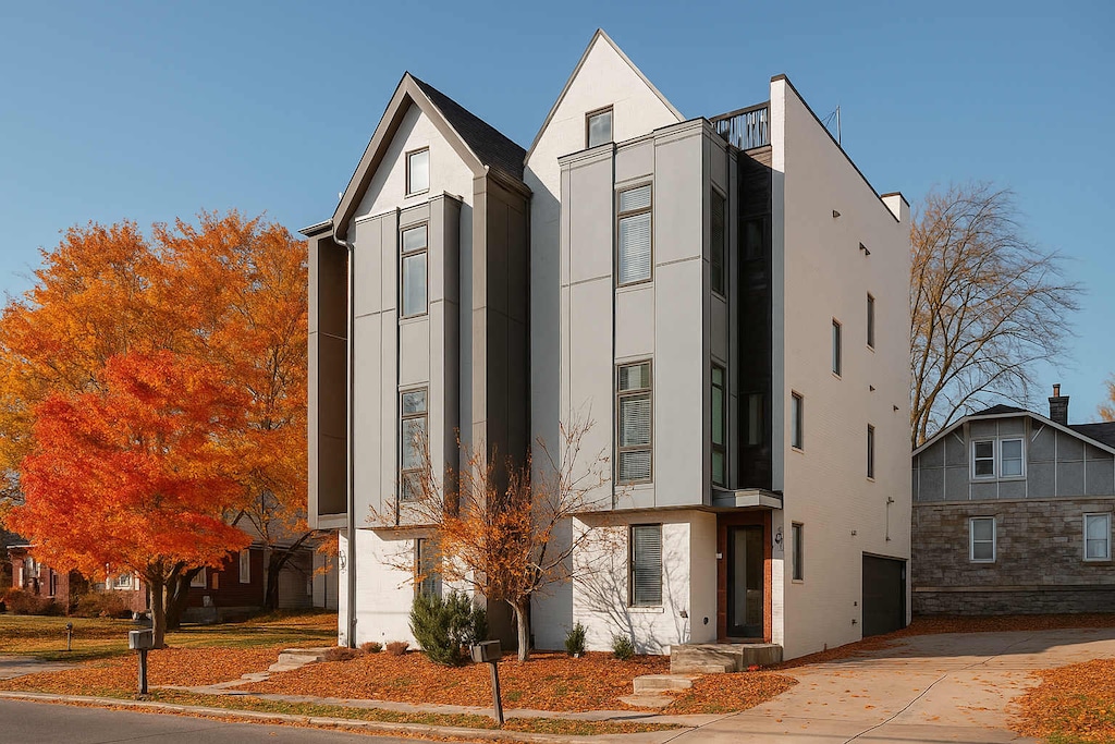 A sleek and contemporary home in a prime Nashville location, offering comfort and convenience for your stay.