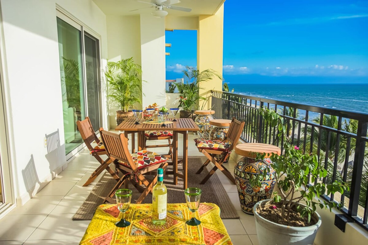 Balcony with Ocean Front Panoramic View