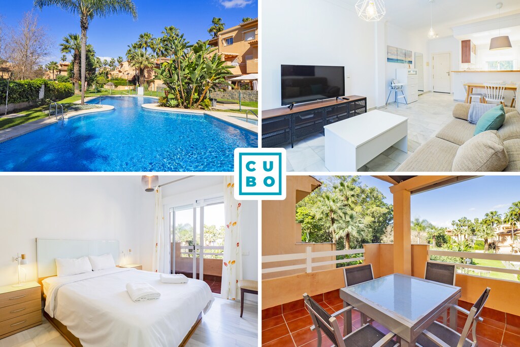 Holiday flat in Marbella with pool